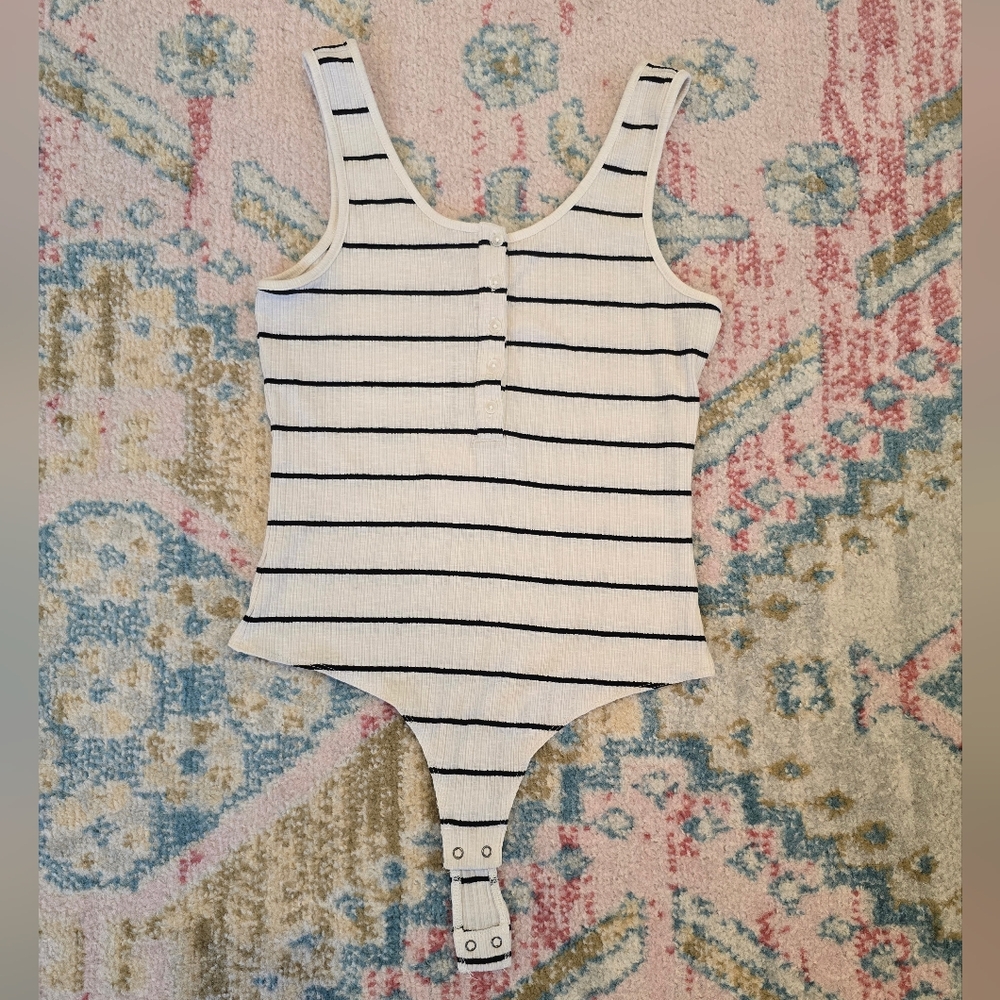 Z Supply Striped Bodysuit